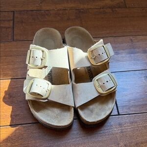 Birkenstock Kids Sandals - Cream